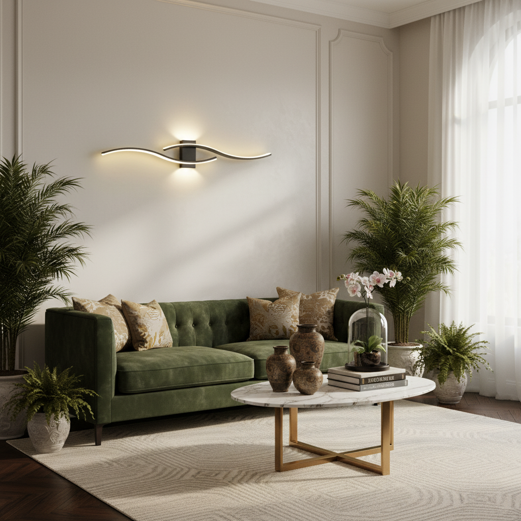 Aurea Curve Wall Light