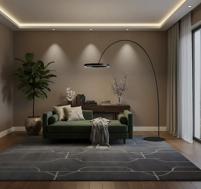 Ravena Circle Floor Lamp