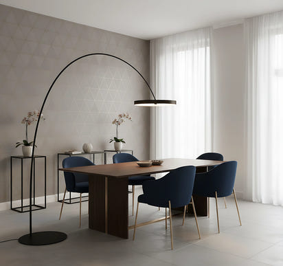 Ravena Circle Floor Lamp