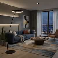 Ravena Circle Floor Lamp