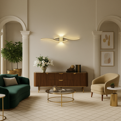 Aurea Curve Wall Light