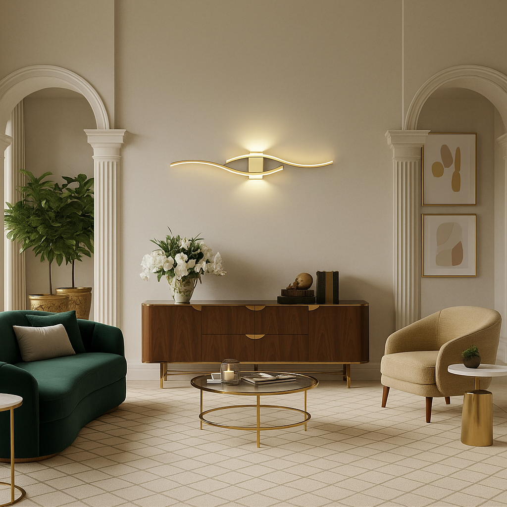 Aurea Curve Wall Light