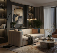 Ravena Circle Floor Lamp