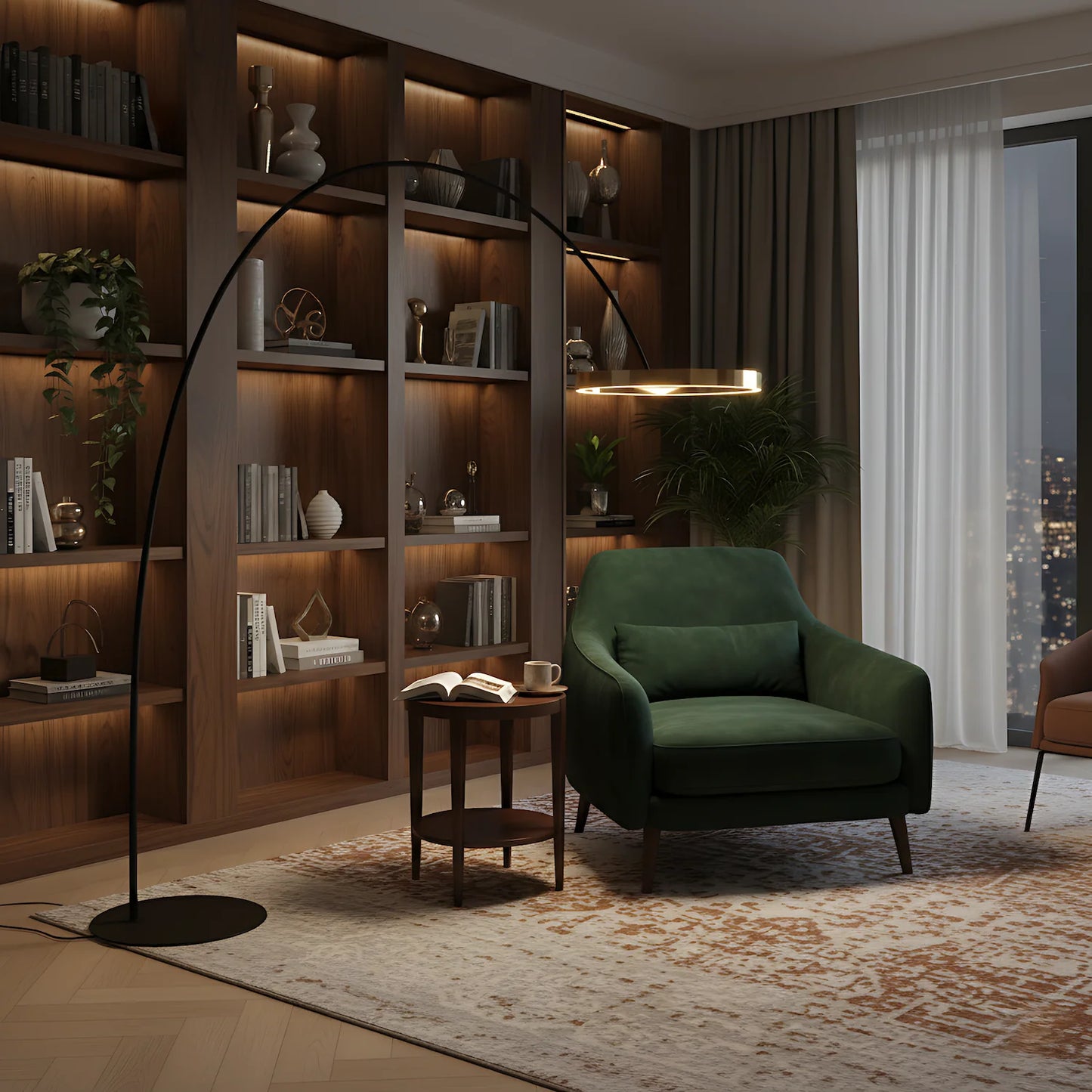 Ravena Circle Floor Lamp