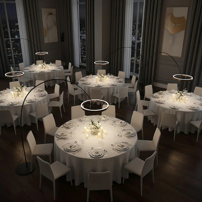 Ravena Circle Floor Lamp