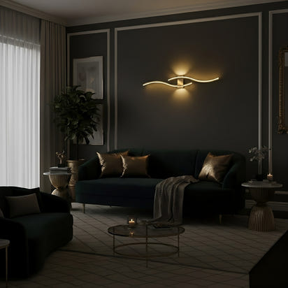 Aurea Curve Wall Light