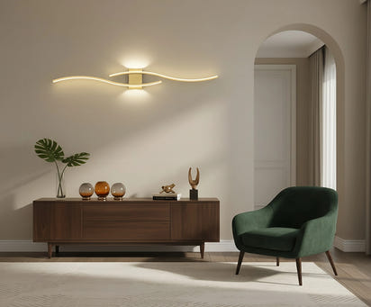 Aurea Curve Wall Light