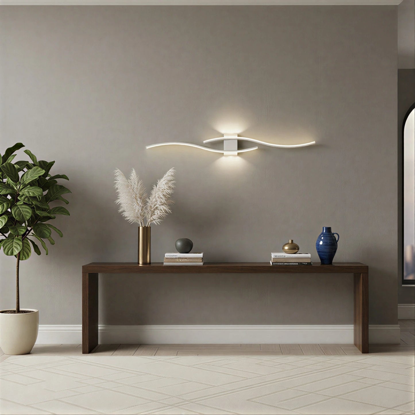 Aurea Curve Wall Light