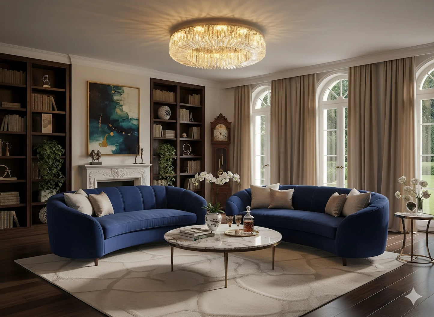 Celeste Crystal Halo