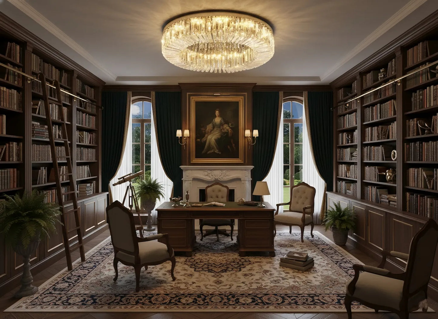 Celeste Crystal Halo